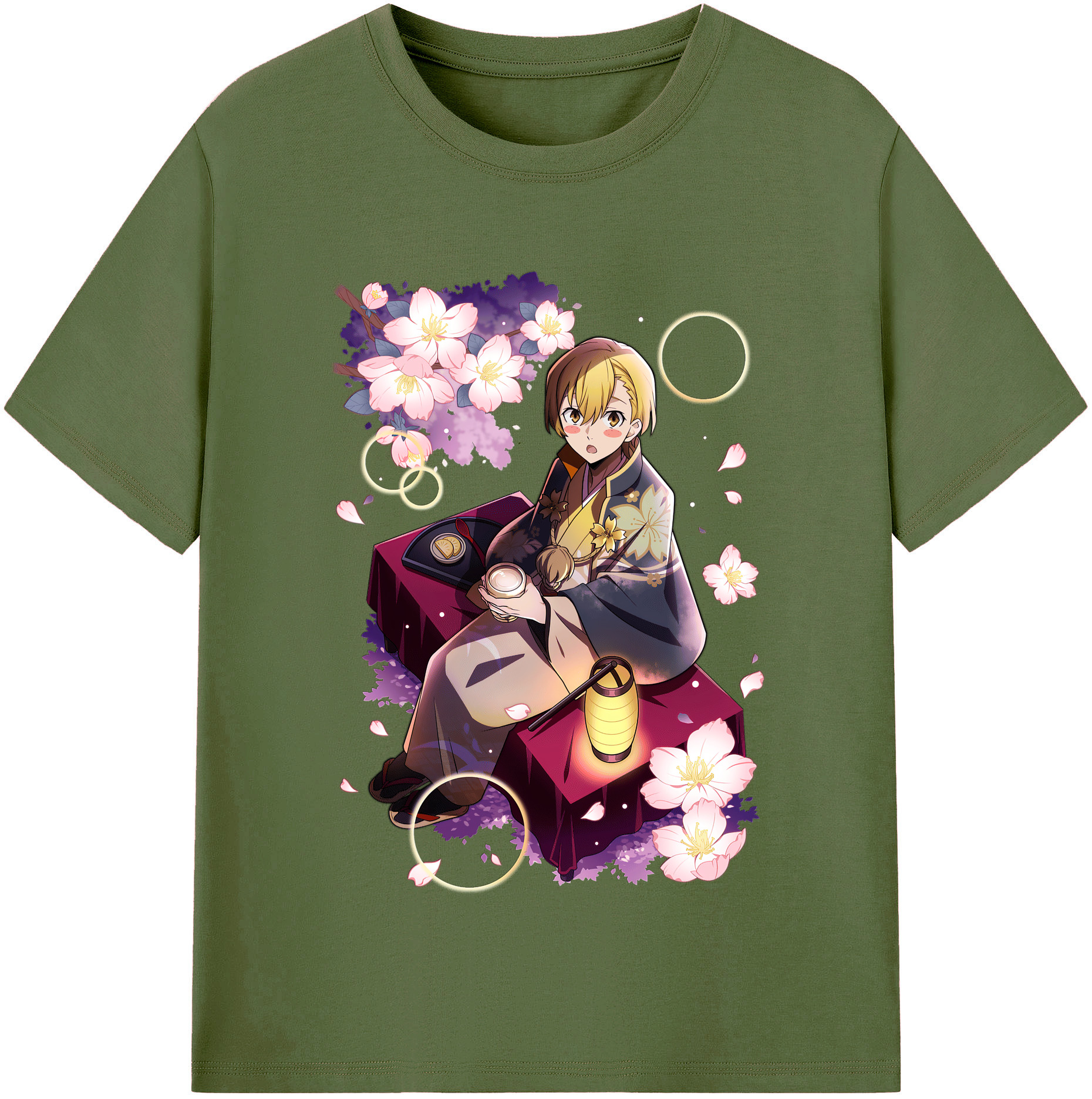 （画像用） 文豪ストレイドッグス Bungo Stray Dogs 綿100％半袖Tシャツ（フロントプリント）